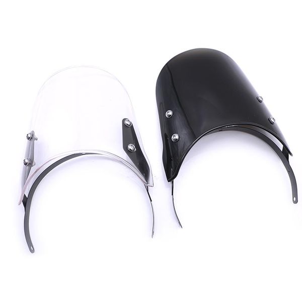 motorcycle windshield clear /black headlight fairing windscreen for royal enfield classic 500cc 
motorcycle windshield clear /black headlight fairing windscreen for royal enfield classic 500cc