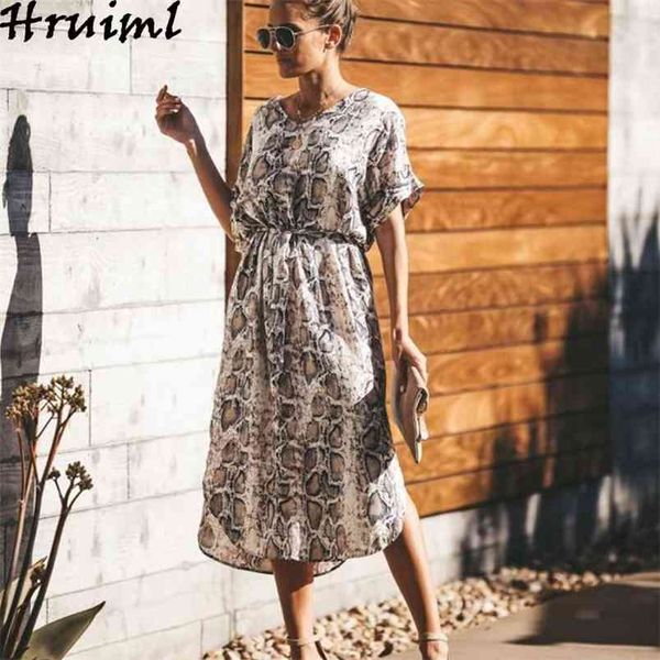 dresses for women vintage casual snake print maxi half sleeve high waist streetwear summer bandage robe femme 210513, Black;gray
dresses for women vintage casual snake print maxi half sleeve high waist streetwear summer bandage robe femme 210513, Black;gray