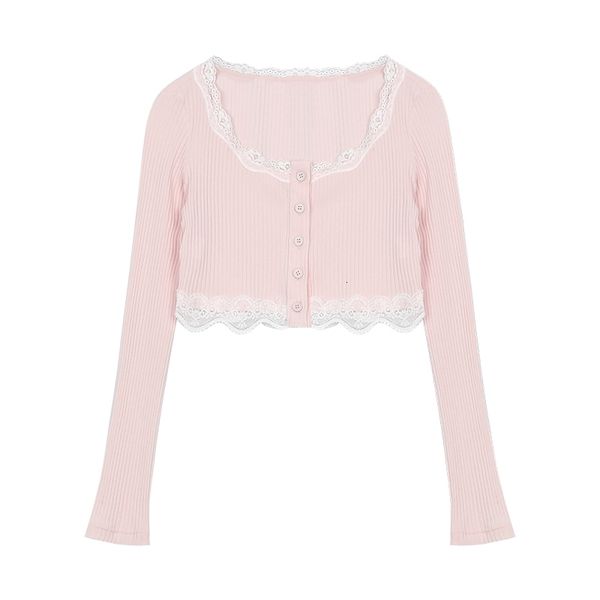 women's sweaters cute lace knitted cardigan women ribbed sweater slim korean style fashion crop pink vintage long sleeve butt, White;black
women's sweaters cute lace knitted cardigan women ribbed sweater slim korean style fashion crop pink vintage long sleeve butt, White;black