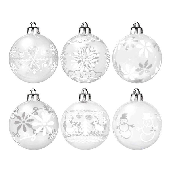 new pet high transparent acrylic christmas decorations snowflake hand-painted plastic ball set pendant
new pet high transparent acrylic christmas decorations snowflake hand-painted plastic ball set pendant