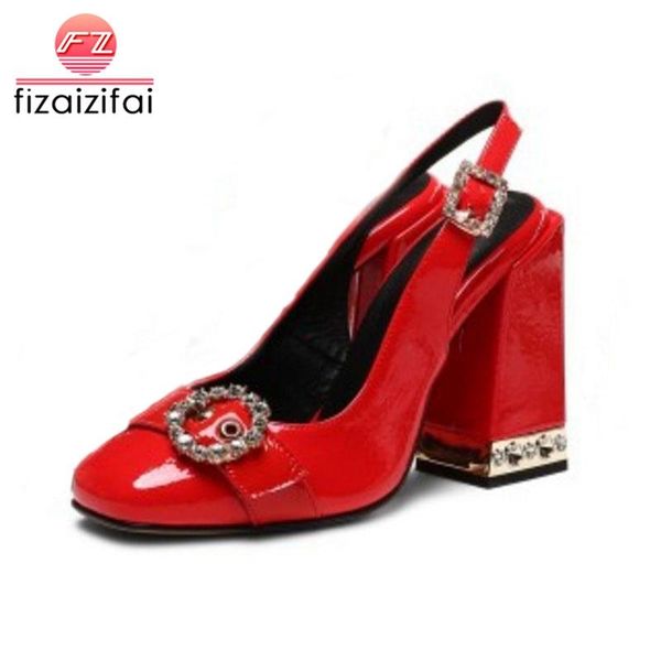 coolcept size 34-43 women high heel sandals real leather rhinestones metal buckle thick heels shoes woman party footwear, Black 
coolcept size 34-43 women high heel sandals real leather rhinestones metal buckle thick heels shoes woman party footwear, Black