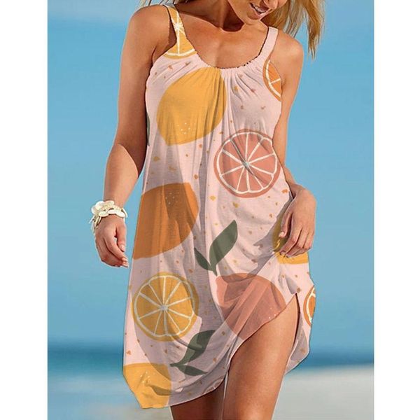 satisfy long-sleeved round neck strap new style 3d printing loose summer beach seabed animal ocs sling sleeveless casual dress, Black;gray
satisfy long-sleeved round neck strap new style 3d printing loose summer beach seabed animal ocs sling sleeveless casual dress, Black;gray