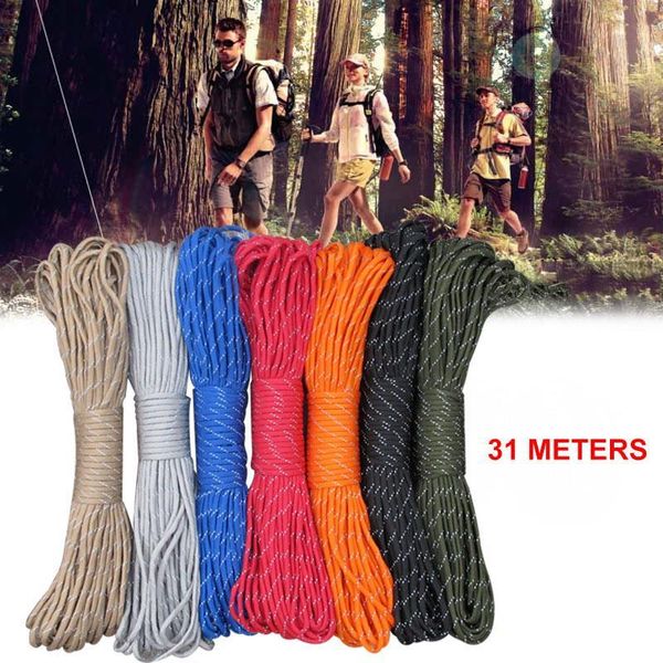 nylon 7 color camping cord parachute rope tent strong swing outdoor handicrafts reflective wear resistance explore water gadgets
nylon 7 color camping cord parachute rope tent strong swing outdoor handicrafts reflective wear resistance explore water gadgets