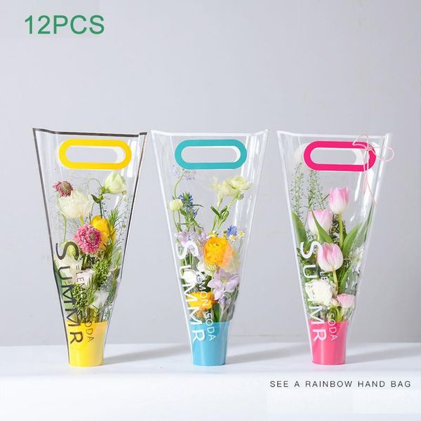 gift wrap 12pcs/set portable flower box packaging bags waterproof florist rose bouquet wrapping party favors wedding supplies
gift wrap 12pcs/set portable flower box packaging bags waterproof florist rose bouquet wrapping party favors wedding supplies