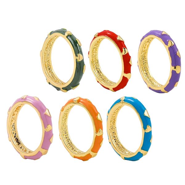 fashion round colorful rings for women cute love heart gold ring vintage boho finger jewelry gifts, Silver
fashion round colorful rings for women cute love heart gold ring vintage boho finger jewelry gifts, Silver