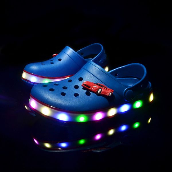 new fashion boys summer slippers kids hole sandals led light shoes children cave shoes 2021 new style beach shoe slippers so036, Black;red
new fashion boys summer slippers kids hole sandals led light shoes children cave shoes 2021 new style beach shoe slippers so036, Black;red
