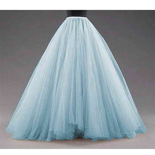 sky blue puffy long tulle skirts women vintage gold female tutu skirt for bridal poshoots custom made christmas saias 210708, Black
sky blue puffy long tulle skirts women vintage gold female tutu skirt for bridal poshoots custom made christmas saias 210708, Black