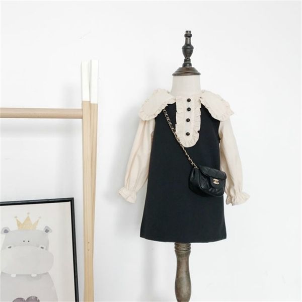 spring arrival girls fashion cotton dress kids patchwork korean design es clothes 210528, Red;yellow
spring arrival girls fashion cotton dress kids patchwork korean design es clothes 210528, Red;yellow
