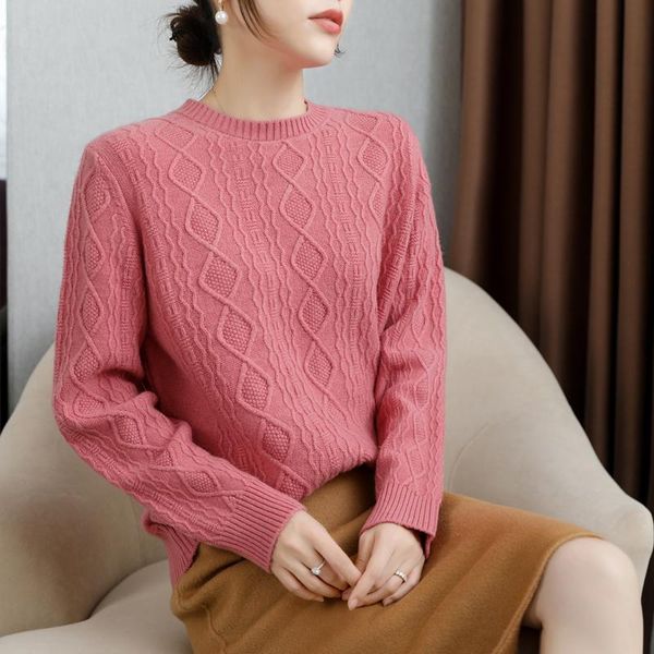 women's sweaters simple winter long-sleeved cashmere knitted sweater pullover women loose o-neck solid color fall leisure, White;black
women's sweaters simple winter long-sleeved cashmere knitted sweater pullover women loose o-neck solid color fall leisure, White;black