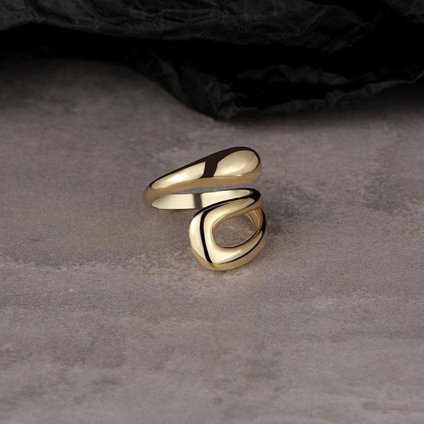 cluster rings rainbow hoop smooth open 925 sterling silver light vintage minority design ins simple fashion trend adjustable ring for women, Golden;silver
cluster rings rainbow hoop smooth open 925 sterling silver light vintage minority design ins simple fashion trend adjustable ring for women, Golden;silver