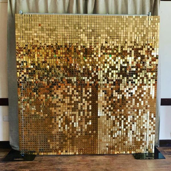customized luxury wedding decorations gold mirror backdrop sequin wall party decoration
customized luxury wedding decorations gold mirror backdrop sequin wall party decoration