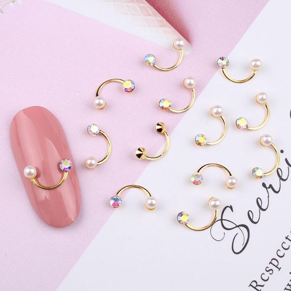 nail art decorations 10pcs 3d smile-shape alloy decoration 10*6mm metal charms with pearl crystal rhinestone 6 color manicure accessories y#, Silver;gold
nail art decorations 10pcs 3d smile-shape alloy decoration 10*6mm metal charms with pearl crystal rhinestone 6 color manicure accessories y#, Silver;gold