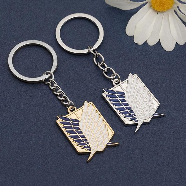 keychains trendy attack on titan anime keychain shingeki no kyojin wings of liberty key chain rings motorcycle car keys men gifts llavero, Silver
keychains trendy attack on titan anime keychain shingeki no kyojin wings of liberty key chain rings motorcycle car keys men gifts llavero, Silver