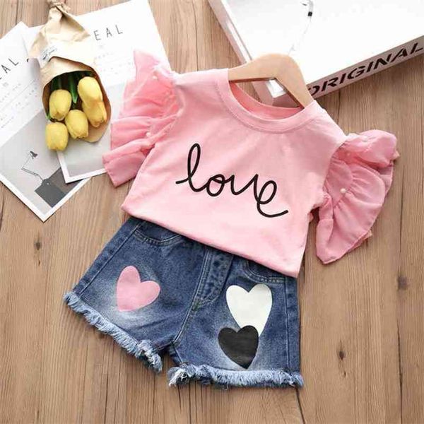 summer baby girl clothes girls clothing sets kids clothes babyclothes toddler girl &denim shorts 210715, White
summer baby girl clothes girls clothing sets kids clothes babyclothes toddler girl &denim shorts 210715, White