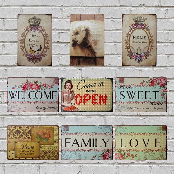 metal painting welcome to my home vintage tin plaque shop bar club garage lounge signs decor gift 20*30 cm plate
metal painting welcome to my home vintage tin plaque shop bar club garage lounge signs decor gift 20*30 cm plate