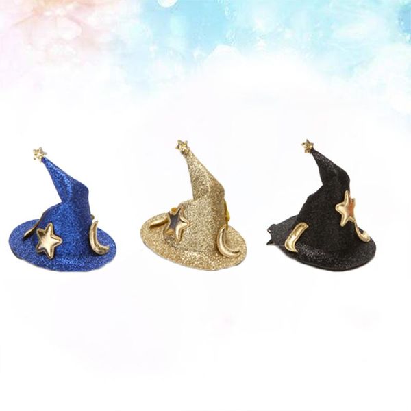 party hats 3pcs kids hair clips children hairpin witch hat with star and moon pattern barrettes accessories for costume part
party hats 3pcs kids hair clips children hairpin witch hat with star and moon pattern barrettes accessories for costume part