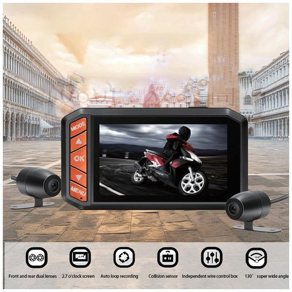 motorcycle dvr 2.7 inch lcd dual camera motorbike dash cam video dv123 car rear view cameras& parking sensors
motorcycle dvr 2.7 inch lcd dual camera motorbike dash cam video dv123 car rear view cameras& parking sensors