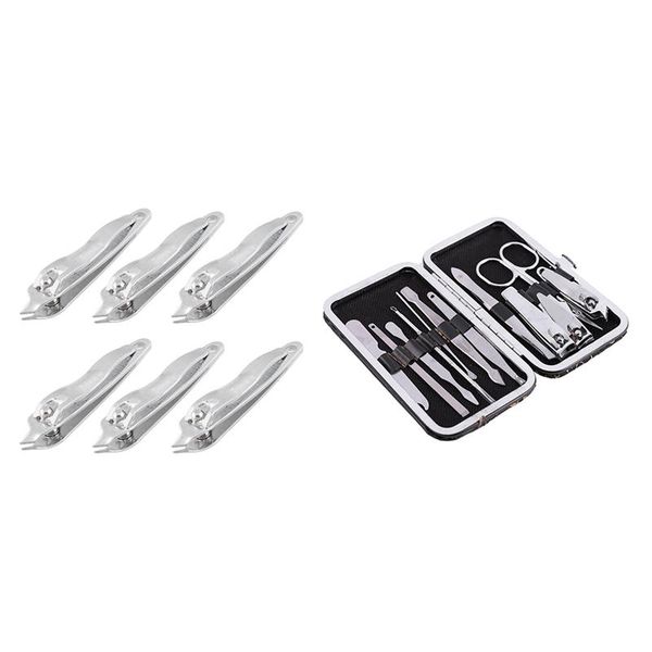 pcs slanted tip metal manicure tool pedicure nail clipper & 12 stainless steel care nipper kit files
pcs slanted tip metal manicure tool pedicure nail clipper & 12 stainless steel care nipper kit files