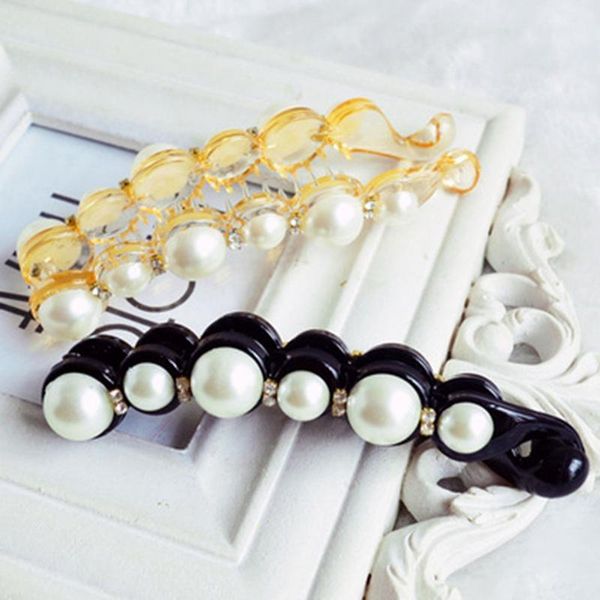 hair clips & barrettes 1pc pearls hairpins jewelry banana headwear women hairgrips girl pins accessories, Golden;silver
hair clips & barrettes 1pc pearls hairpins jewelry banana headwear women hairgrips girl pins accessories, Golden;silver