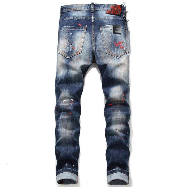 fashionable men's jeans designer dsq mens skinny feet ripped fashion d2 paint splattered retro blue streetwear beggar jean vo1a
fashionable men's jeans designer dsq mens skinny feet ripped fashion d2 paint splattered retro blue streetwear beggar jean vo1a