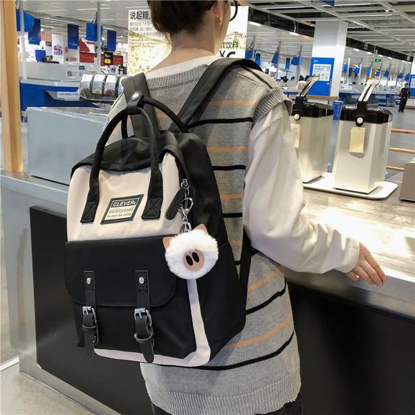 fashion casual nylon backpack candy color canva school bag for teenagers girls patchwork lapschoolbag travel female
fashion casual nylon backpack candy color canva school bag for teenagers girls patchwork lapschoolbag travel female