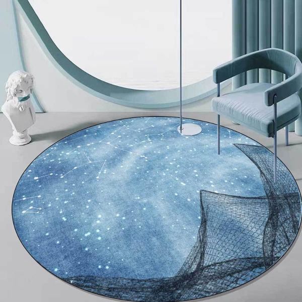 carpets modern stylish blue constellation star line mountain living room bedroom hanging basket chair round mat carpet
carpets modern stylish blue constellation star line mountain living room bedroom hanging basket chair round mat carpet
