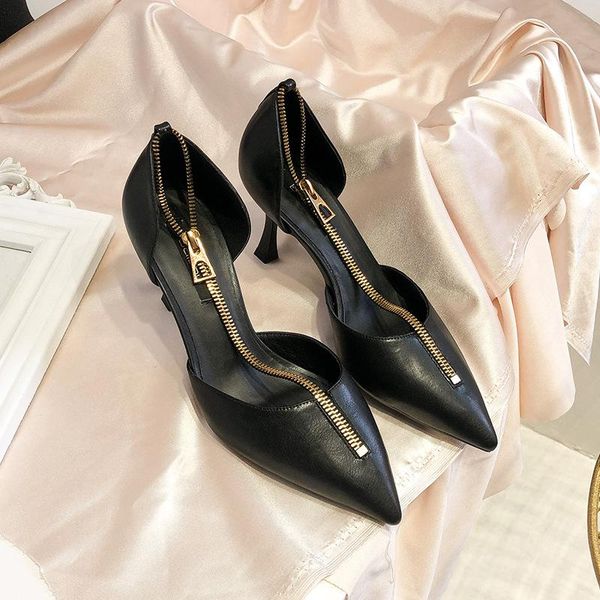 dress shoes limeike 2021 women high heel sandals zip summer fashion party woman footwear, Black
dress shoes limeike 2021 women high heel sandals zip summer fashion party woman footwear, Black