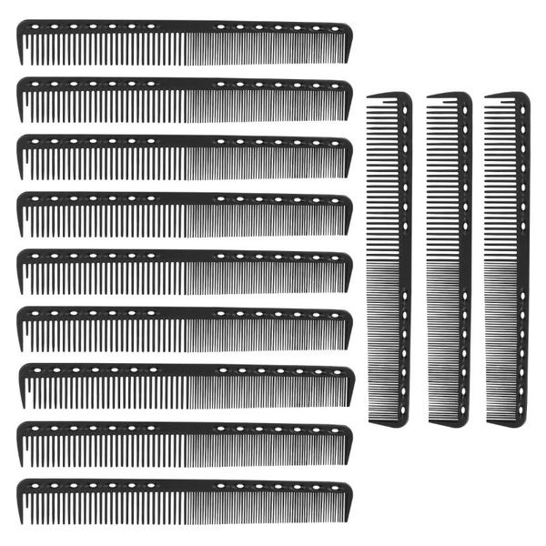 hair brushes 12pcs carbon fiber combs cutting comb shearing haircut supplies accessories for men (black), Silver
hair brushes 12pcs carbon fiber combs cutting comb shearing haircut supplies accessories for men (black), Silver