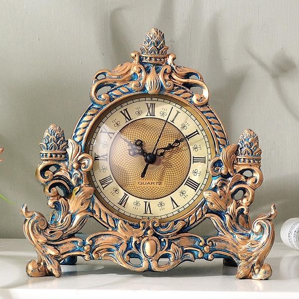 desk & table clocks creative retro living room resin clock ornaments bedroom desksilent
desk & table clocks creative retro living room resin clock ornaments bedroom desksilent