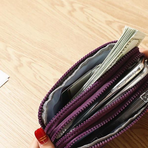3 layer canvas phone bag women wallets solid short wallet three zipper card id holders walles key coin purses bags, Red;black
3 layer canvas phone bag women wallets solid short wallet three zipper card id holders walles key coin purses bags, Red;black