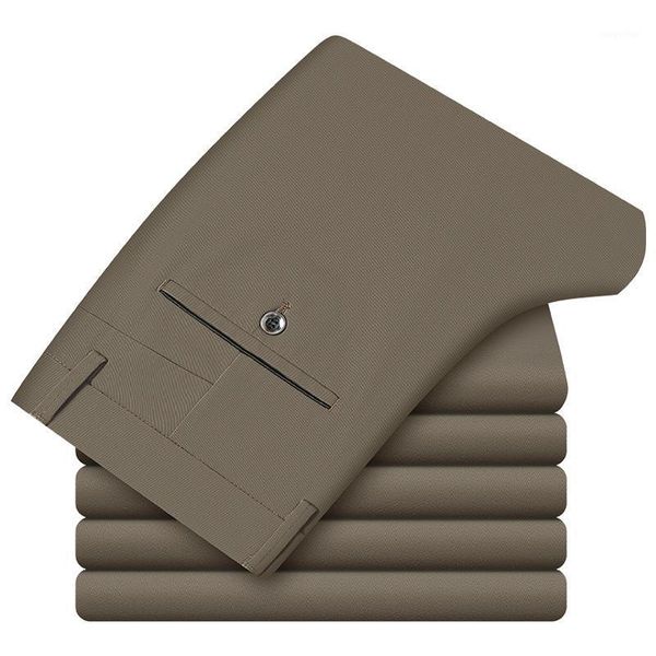 men's pants 2021 autumn and winter brand high-waist straight fit trousers classic style youth business casual cotton blue khaki, Black
men's pants 2021 autumn and winter brand high-waist straight fit trousers classic style youth business casual cotton blue khaki, Black
