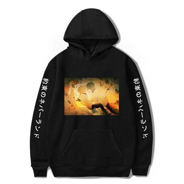 men's hoodies & sweatshirts promised neverland hoodie anime fashion print student long sleeve loose leisure casual warm hooded pullov, Black
men's hoodies & sweatshirts promised neverland hoodie anime fashion print student long sleeve loose leisure casual warm hooded pullov, Black