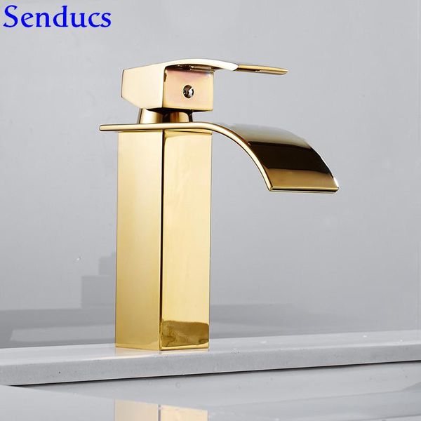 senducs square gold bathroom mixer faucet deck mounted brass basin sink faucet single handle square gold basin
senducs square gold bathroom mixer faucet deck mounted brass basin sink faucet single handle square gold basin
