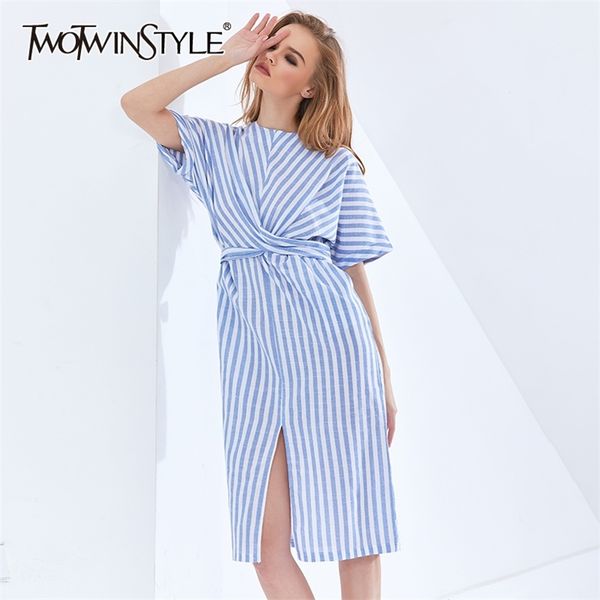 elegant striped dress for women o neck short sleeve high waist lace up split korean dresses female fashion 210520, Black;gray
elegant striped dress for women o neck short sleeve high waist lace up split korean dresses female fashion 210520, Black;gray