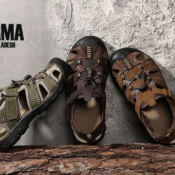 sandals 2021 summer men shoes lightweight breathable water beach upstream quick drying slippers for outdoor1, Black
sandals 2021 summer men shoes lightweight breathable water beach upstream quick drying slippers for outdoor1, Black