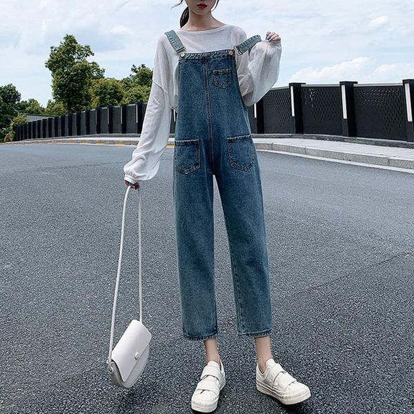 ladies clothing fashion soft pants women's denim cropped overalls pant jeans jumpsuits with pockets trouser #3 & rompers, Black;white
ladies clothing fashion soft pants women's denim cropped overalls pant jeans jumpsuits with pockets trouser #3 & rompers, Black;white