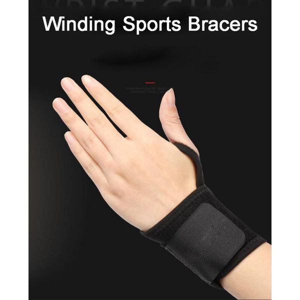 wrist support self heating exercise winding pressure basketball volleyball badminton outdoor fitness weight lifting, Black;red
wrist support self heating exercise winding pressure basketball volleyball badminton outdoor fitness weight lifting, Black;red