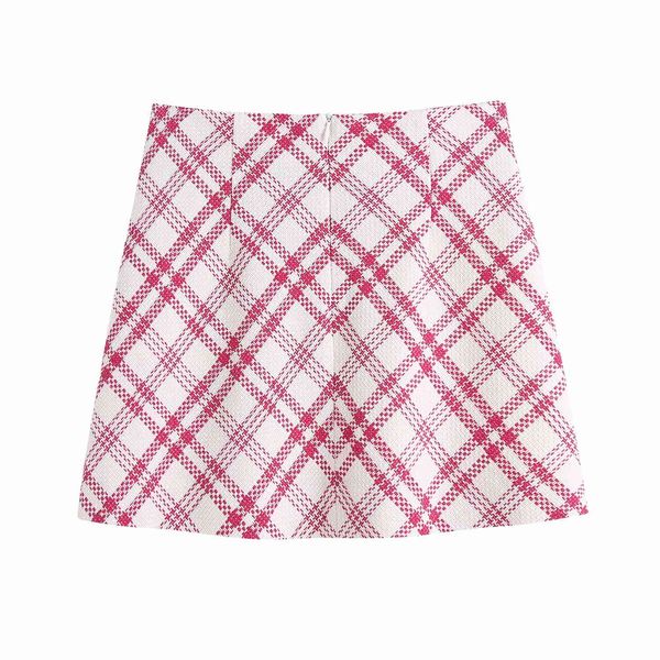 high waist mini plaid textured women's skirt harajuku chic female skirt 210507, Black
high waist mini plaid textured women's skirt harajuku chic female skirt 210507, Black