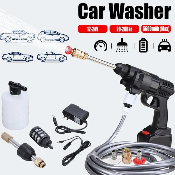 2.4l / min 28bar 200w wireless high pressure car wash water spay gun portable washer foam generator for battery
2.4l / min 28bar 200w wireless high pressure car wash water spay gun portable washer foam generator for battery