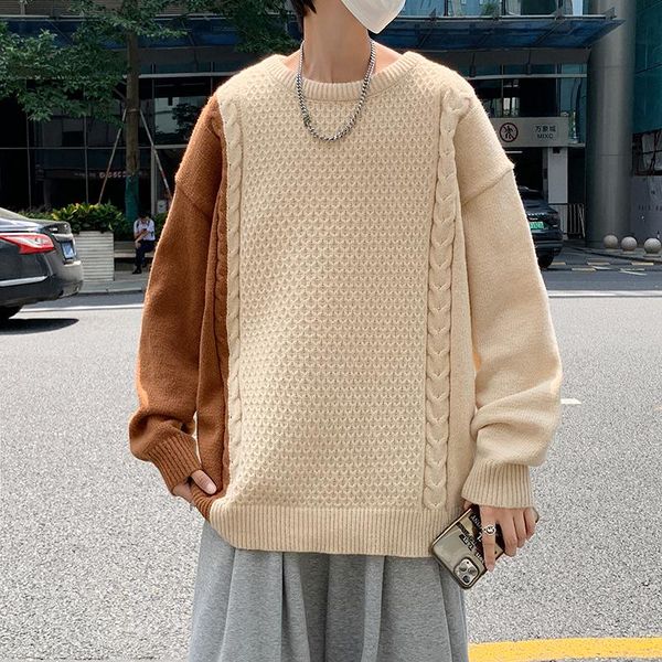 men's sweaters sweater long-sleeved pullover youth fashion trend round neck autumn and winter thick warm multicolor, White;black
men's sweaters sweater long-sleeved pullover youth fashion trend round neck autumn and winter thick warm multicolor, White;black