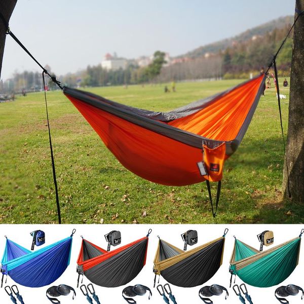 2upgrade camping hammock outdoor tourist hanging hammocks portable parachute nylon hiking for backpacking travel camp furniture
2upgrade camping hammock outdoor tourist hanging hammocks portable parachute nylon hiking for backpacking travel camp furniture