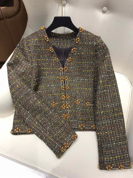 ladies fashion long sleeve v-neck full handmade beaded lace jacket 0924 women's jackets, Black;brown
ladies fashion long sleeve v-neck full handmade beaded lace jacket 0924 women's jackets, Black;brown