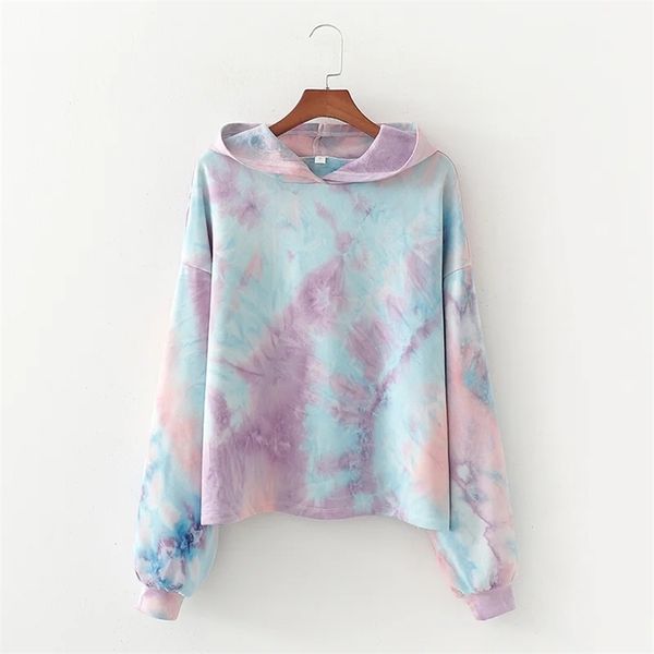 women fashion tie-dying loose cotton hoodies vintage hooded long sleeve pullovers casual girls chic 210531, Black
women fashion tie-dying loose cotton hoodies vintage hooded long sleeve pullovers casual girls chic 210531, Black
