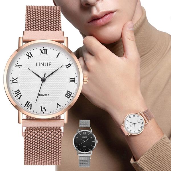 wristwatches 2021 mens watches brand stainless steel casual quartz men watch fashion round dial minimalist relógio masculino, Slivery;brown
wristwatches 2021 mens watches brand stainless steel casual quartz men watch fashion round dial minimalist relógio masculino, Slivery;brown
