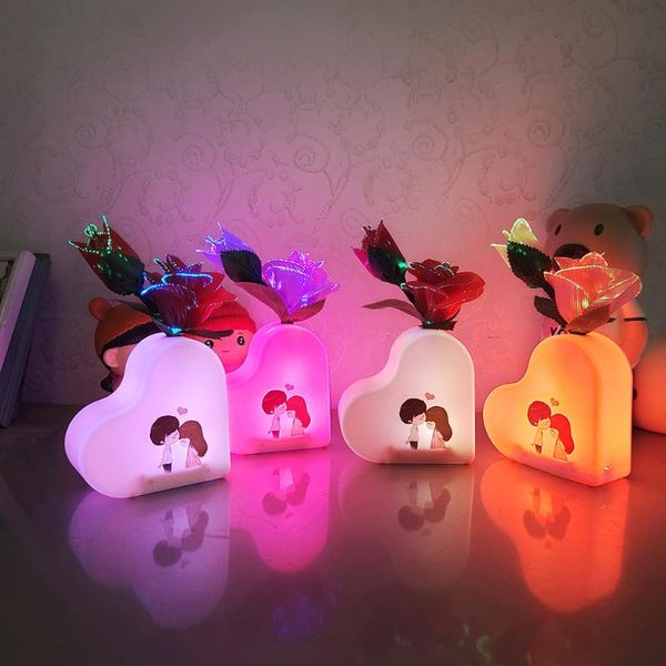 night lights 2021 love rose flower led induction pat light bedroom deskdecor valentine's day gift creative
night lights 2021 love rose flower led induction pat light bedroom deskdecor valentine's day gift creative
