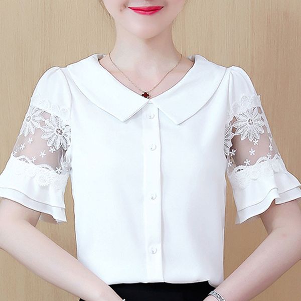 blouses woman women clothes short sleeve blouse women summer blouse women v-neck chiffon white blouse shirt blusas d34 210426
blouses woman women clothes short sleeve blouse women summer blouse women v-neck chiffon white blouse shirt blusas d34 210426