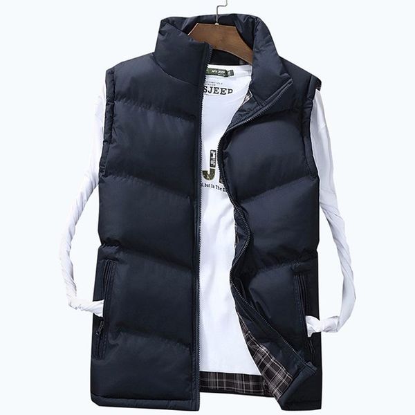 men's vests mens jacket sleeveless vest winter fashion casual slim coats brand clothing cotton-padded men waistcoat big size 3xl, Black;white
men's vests mens jacket sleeveless vest winter fashion casual slim coats brand clothing cotton-padded men waistcoat big size 3xl, Black;white