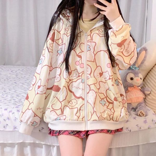 women's hoodies & sweatshirts y2k kawaii cartoon print hoodie anime oversized sweatshirt korean fashion clothing harajuku style autumn, Black
women's hoodies & sweatshirts y2k kawaii cartoon print hoodie anime oversized sweatshirt korean fashion clothing harajuku style autumn, Black