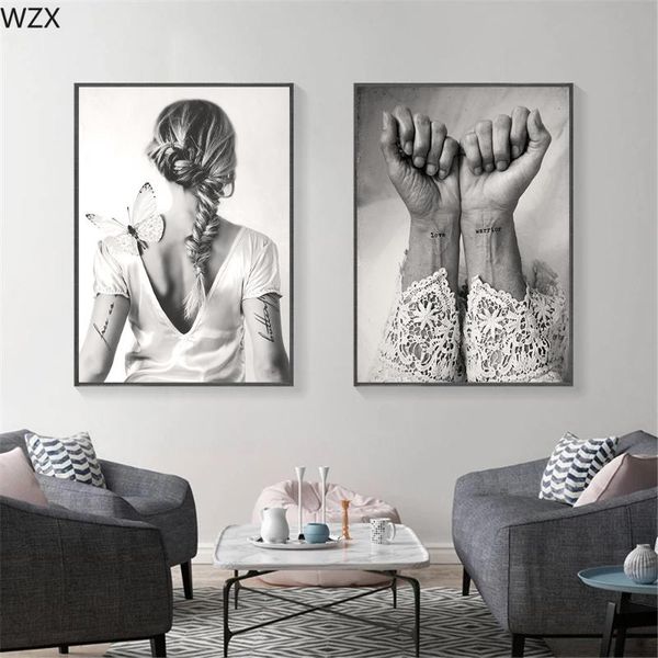 paintings nordic posterwoman hand canvas print girl back black and white wall art painting modern decorative picture bedroom decor
paintings nordic posterwoman hand canvas print girl back black and white wall art painting modern decorative picture bedroom decor