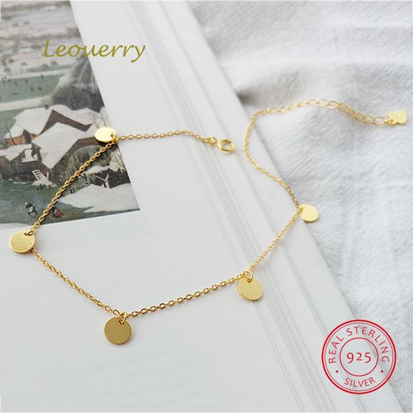 leouerry 925 stering silver simple gold plated wafer tassel summer beach anklet for women girl fashion foot bracelet jewelry, Red;blue
leouerry 925 stering silver simple gold plated wafer tassel summer beach anklet for women girl fashion foot bracelet jewelry, Red;blue